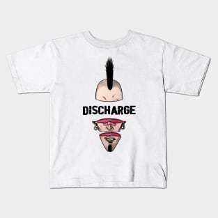 Punk Man Discharge Kids T-Shirt